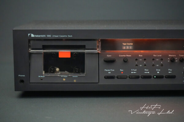 Nakamichi 580 2-Head Stereo Cassette Deck