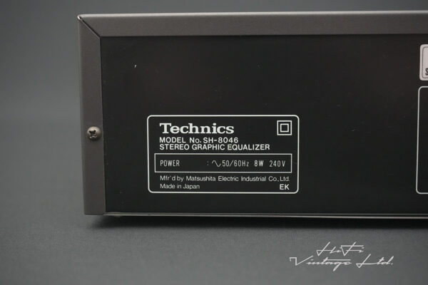 Technics SH-8046 Stereo Graphic Equalizer