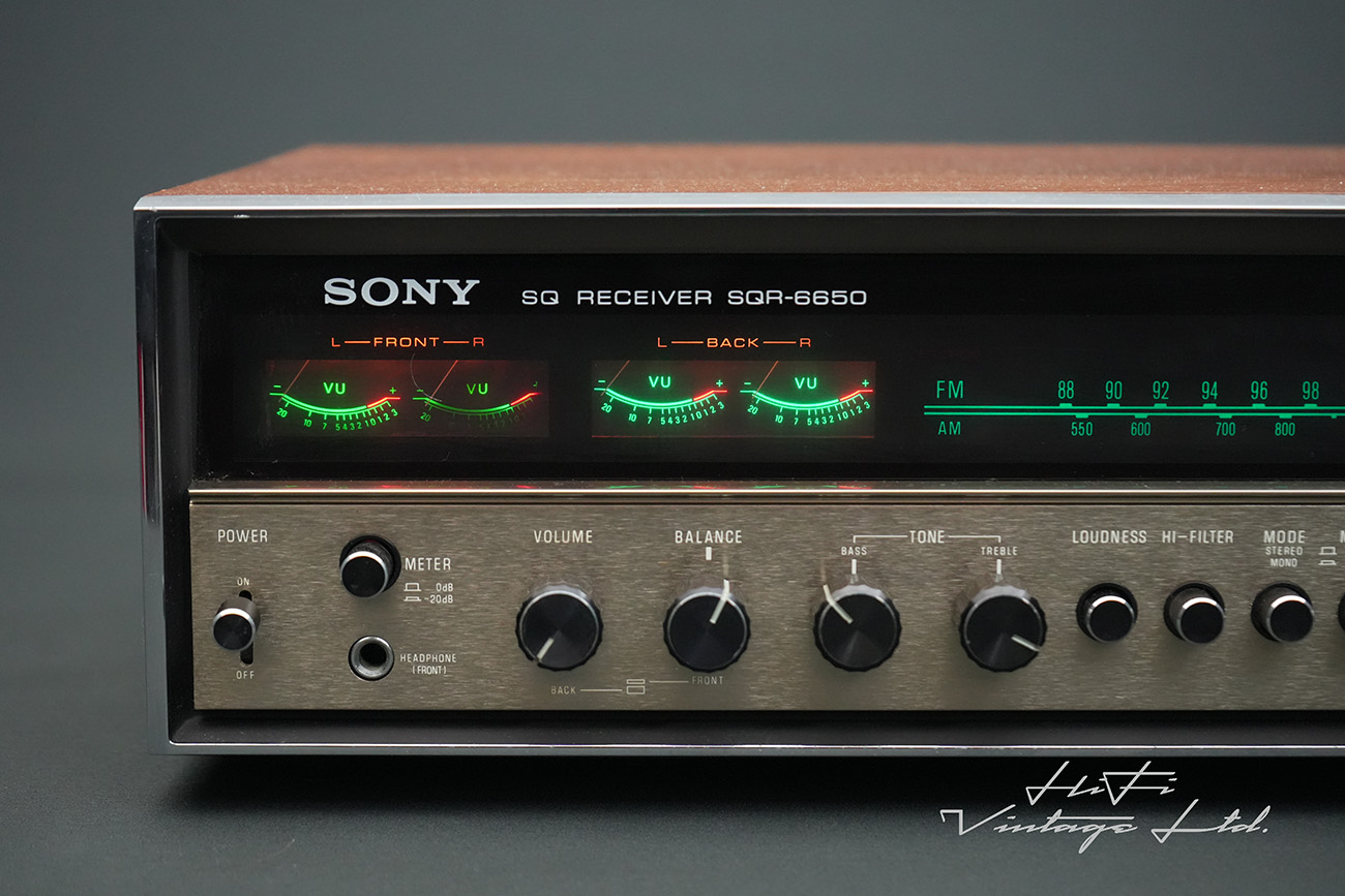 Sony SQR-6650 SQ Receiver - HiFi Vintage