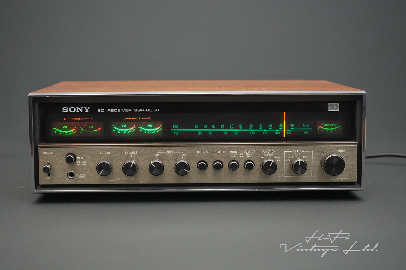 Sony SQR-6650 SQ Receiver - HiFi Vintage