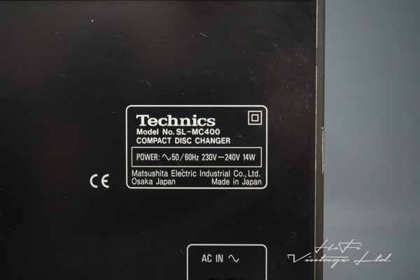 Technics SL-MC400 Compact Disc CD Changer