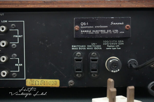 Sansui QS-1 Four Channel Decoder