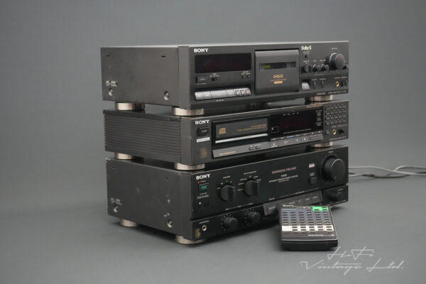 Sony Combo System: Sony TC-K611S, CDP-770 & TA-F410R