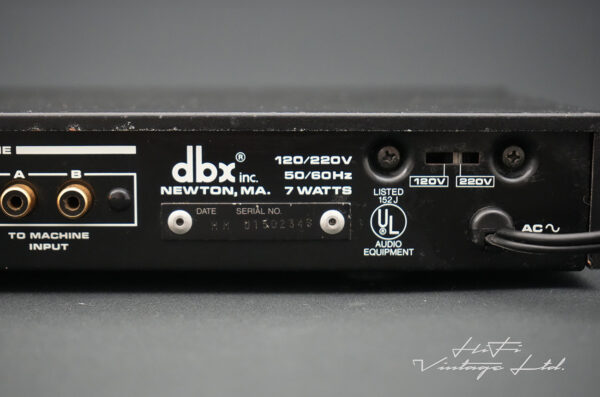 dbx 150 Type I Noise Reduction System.