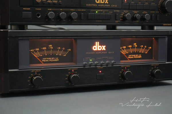 dbx CX-3 Controler Amplifier & dbx BX-3 Stereo Power Amplifier