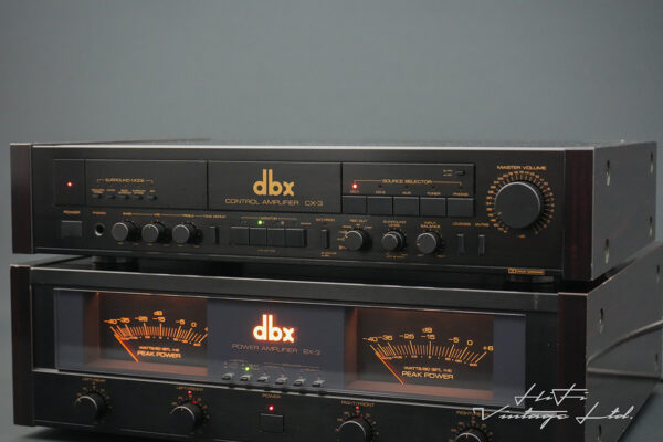 dbx CX-3 Controler Amplifier & dbx BX-3 Stereo Power Amplifier