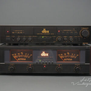 dbx CX-3 Controler Amplifier & dbx BX-3 Stereo Power Amplifier