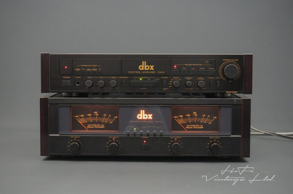 dbx CX-3 Controler Amplifier & dbx BX-3 Stereo Power Amplifier