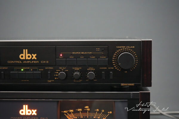 dbx CX-3 Controler Amplifier & dbx BX-3 Stereo Power Amplifier