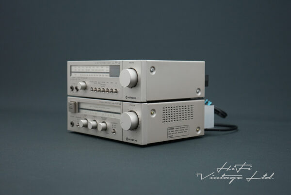 Hitachi HA-J2 Amplifier + Hitachi FT-J2 Tuner mini set.