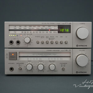 Hitachi HA-J2 Amplifier + Hitachi FT-J2 Tuner mini set.