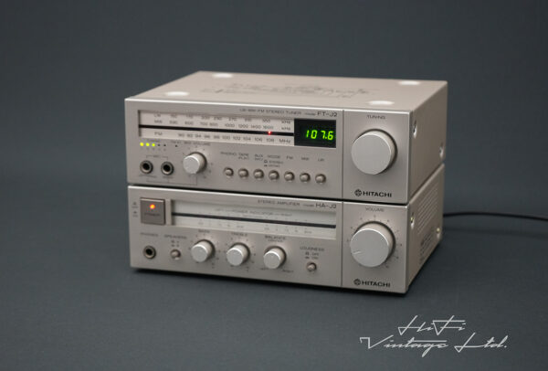 Hitachi HA-J2 Amplifier + Hitachi FT-J2 Tuner mini set.