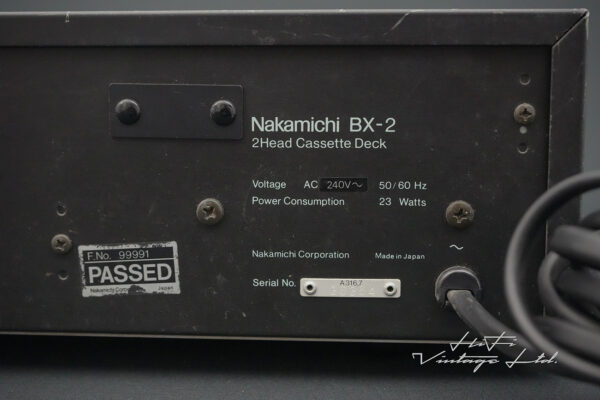 Nakamichi BX-2 Cassette Deck