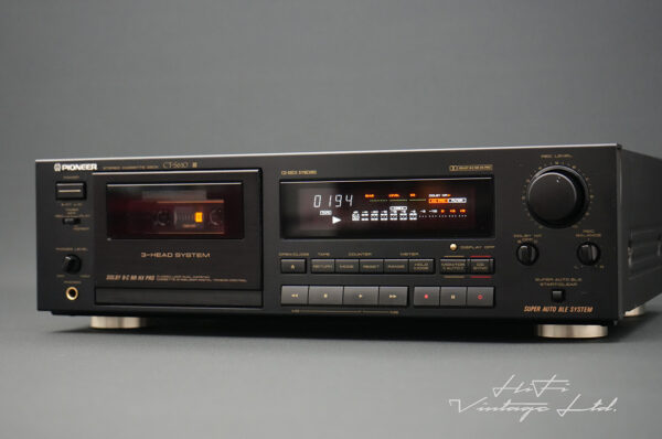 Pioneer CT-S610 3-head Stereo Cassette Deck