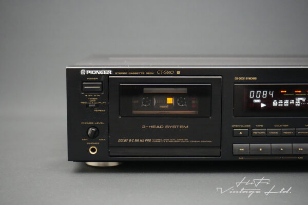 Pioneer CT-S610 3-head Stereo Cassette Deck