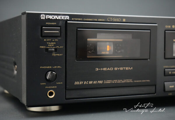 Pioneer CT-S610 3-head Stereo Cassette Deck