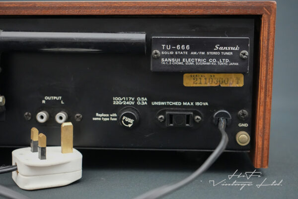 Sansui TU-666 Tuner