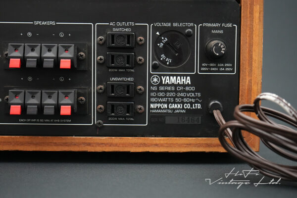 Yamaha CR-800 AM/FM Stereo Receiver.