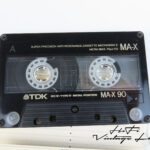 TDK MA-X 90 cassette. Metal.