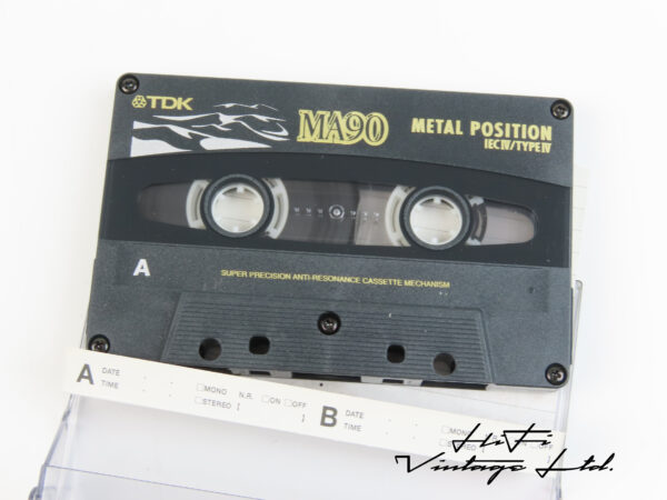 TDK MA 90 cassette. Metal Position.