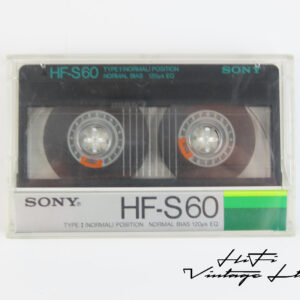 Sony HF-S 60 cassette.