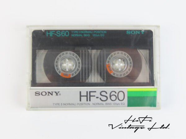 Sony HF-S 60 cassette.