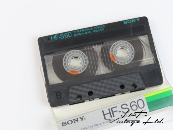 Sony HF-S 60 cassette.