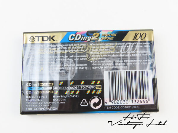 TDK CDing2 100 cassette