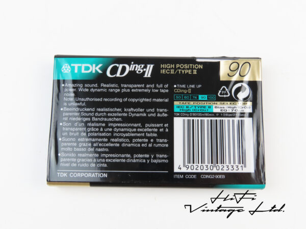 TDK CDing II 90 cassette