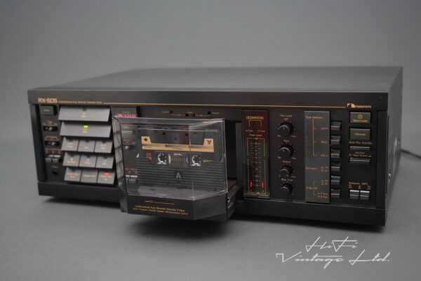 Nakamichi RX-505 Auto-Reverse 3-head Cassette Deck.