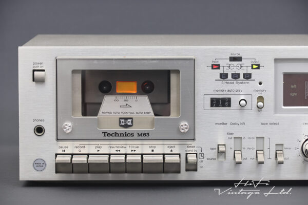 Technics RS-M63 Stereo Cassette Deck.