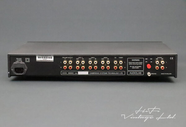 Audiolab 8000C Preamplifier.