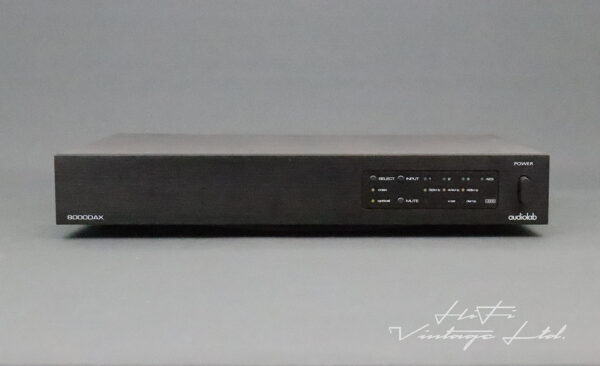 audiolab 8000DAX digital-to-analog converter (DAC).