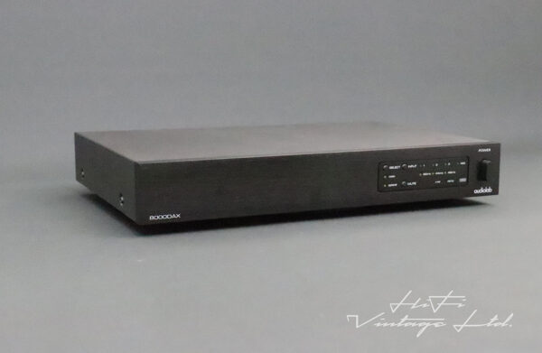 audiolab 8000DAX digital-to-analog converter (DAC).