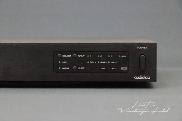 audiolab 8000DAX digital-to-analog converter (DAC).