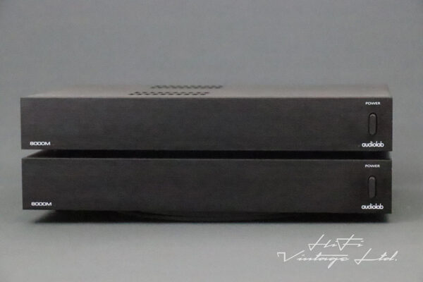 Audiolab 8000M power amplifiers two mono blocks.