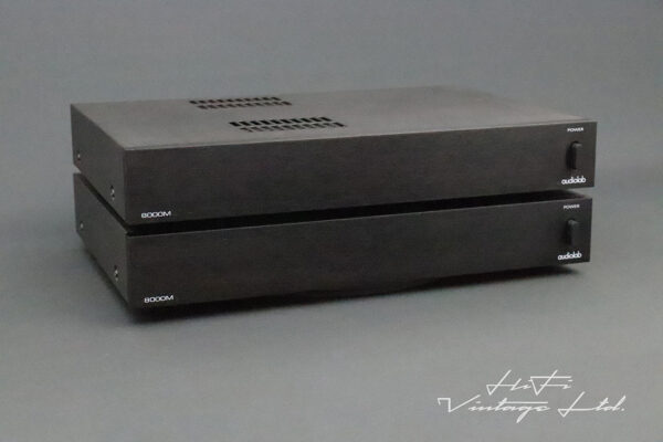 Audiolab 8000M power amplifiers two mono blocks.