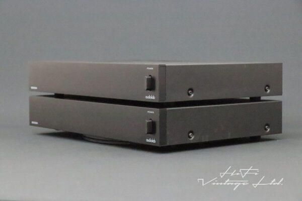 Audiolab 8000M power amplifiers two mono blocks.