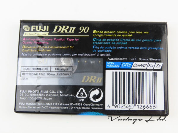 FUJI DR-II 90 cassette