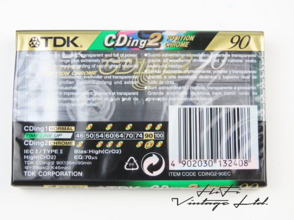 TDK CDing2 90 cassette