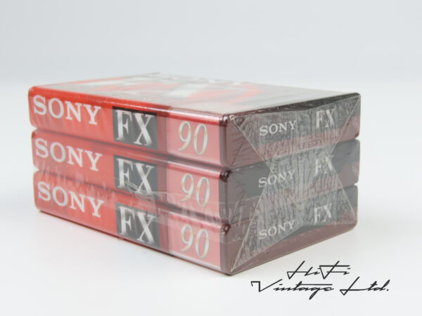 Sony FX 90 3-pack cassettes