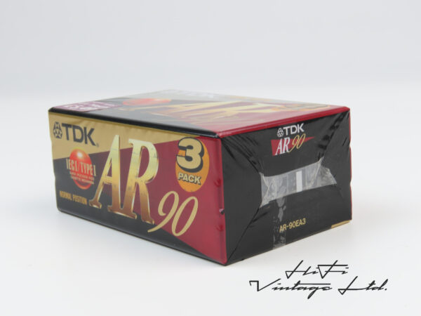 TDK AR 90 3-pack cassettes