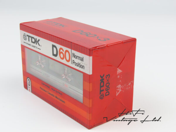 TDK D60 3-pack cassettes