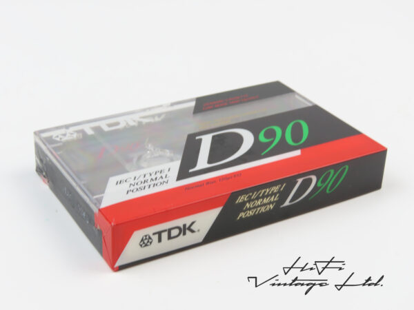 TDK D90 cassettes