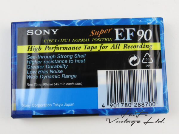 Sony EF Super 90 cassette