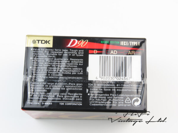 TDK D90 5-pack cassettes - Image 4