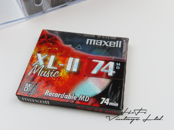 Maxell XL-II 74 minidiscs