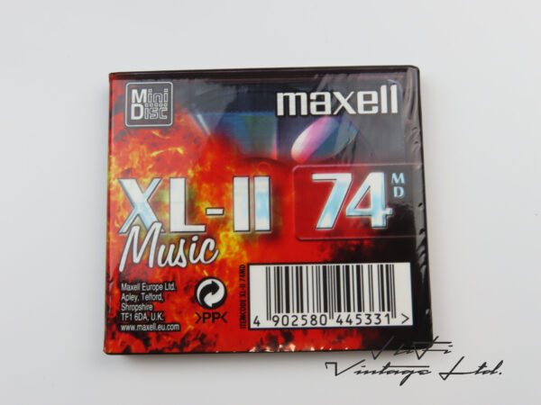 Maxell XL-II 74 minidiscs