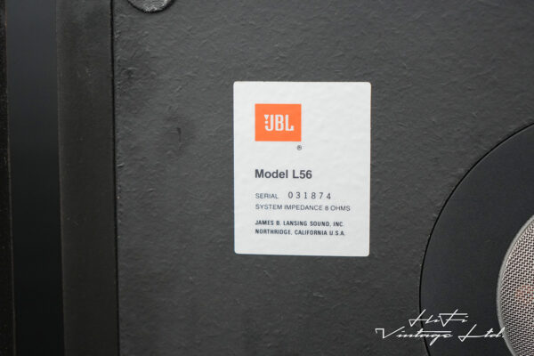 JBL L56 loudspeakers