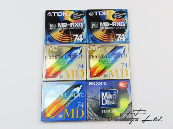 Minidiscs Mix JVC/TDK/Sony